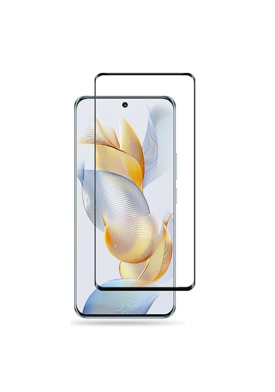 Microcase Honor 90 İçin 3d Curved Tam Kaplayan Kavisli Tempered Cam Ekran Koruyucu - Al3282