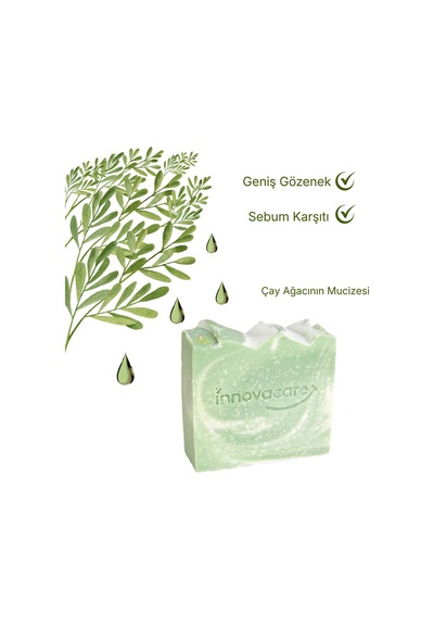 Premium Çay Ağacı Sabunu Geniş Gözenek Ve Sebum Dengeleyici Yoğun Bakım Kompleksi 120 G Diğer