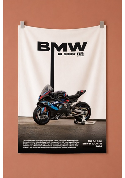 Bmw M1000 Dekoratif Duvar Örtüsü Duvar Halısı Reaste