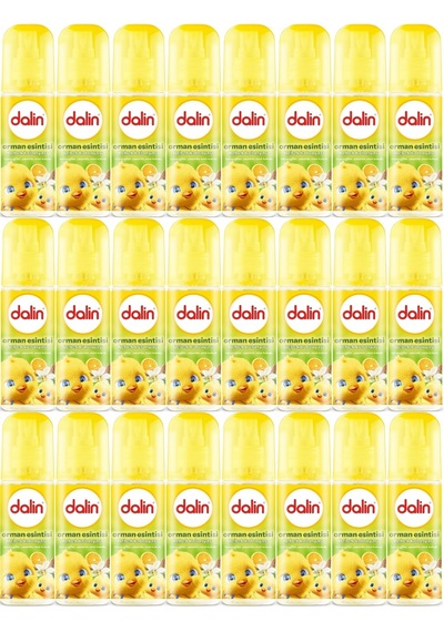 Dalin Bebek Kolonyası 150ml Orman Esintisi Turunçgiller-yasemin-misk Kokulu 24 Lü Set
