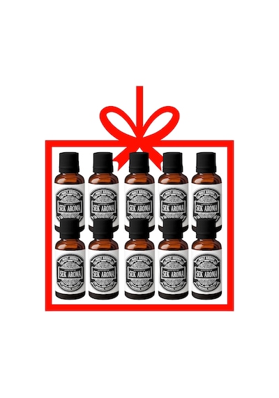 Sek Aroma Black Malt Hazır Karışım Kiti - Black Malt Aroması 10 x 50 ML