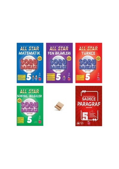Newton 5. Sınıf 2027 Maarif All Star Matematik Fen Türkçe Sosyal Ve Paragraf 5li Set Soru Bankası + Telefon Standı