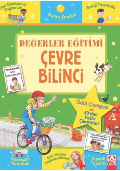 Değerler Eğitimi - Çevre Bilinci - Sophie Giles - Altın Kitaplar