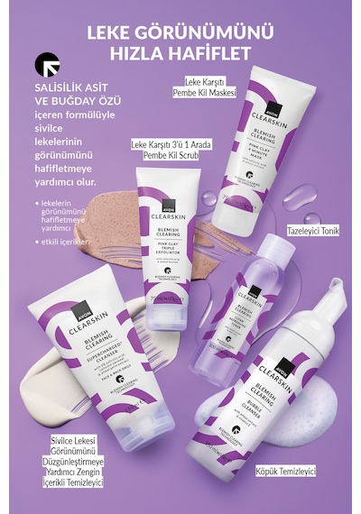 Avon Clearskin Blemish Arındırıcı Köpük Temizleyici 2 x 150 ML