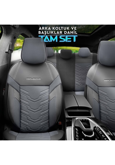 Otom Reflective Design Premium Stitch Tech Oto Koltuk Kılıfı 553158659