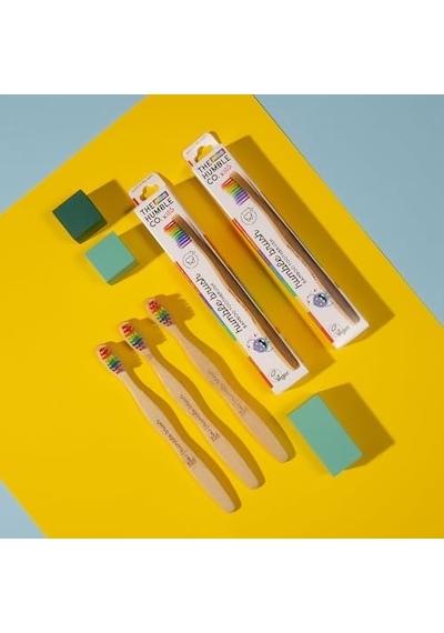- Humble Brush Baby Black - Ultra Soft Siyah Bebek Bambu Diş Fırçası Ultra Soft Siyah