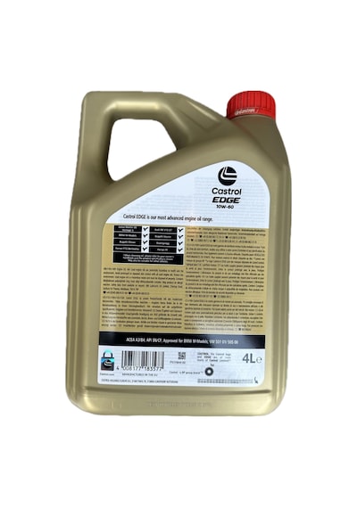 Castrol Edge 10W-60 Super Car Motor Yağı 4 L