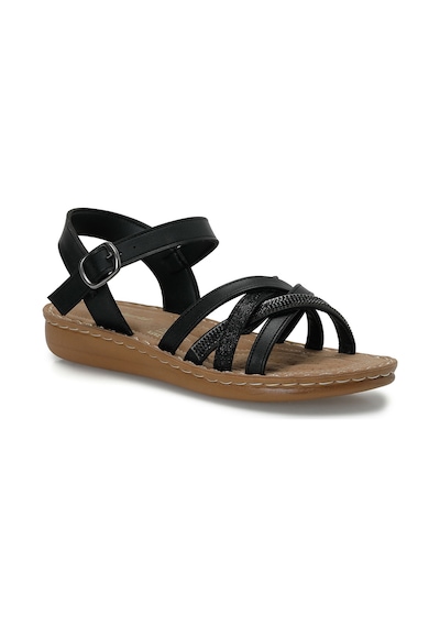 Polaris 409043.z Siyah Kadın Comfort Sandalet 409043.z6fx 000000000102251151