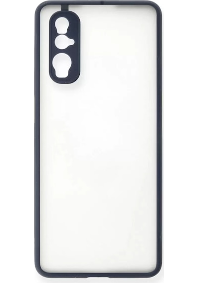 Newface Oppo Find X2 Kılıf Montreal Silikon Kapak - Lacivert