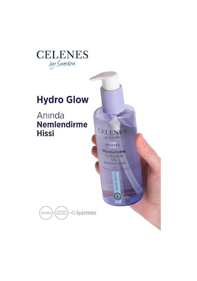 Celenes Nemlendirici Derma Yüz Bakım Jeli 250 ML
