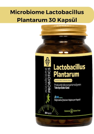 Microbiome Lactobacillus Plantarum 30 Kapsül
