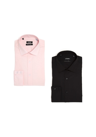 Pıngömlek Kensıngton Vesta Combo 21 Ikili Set Erkek Gömlek Pembe