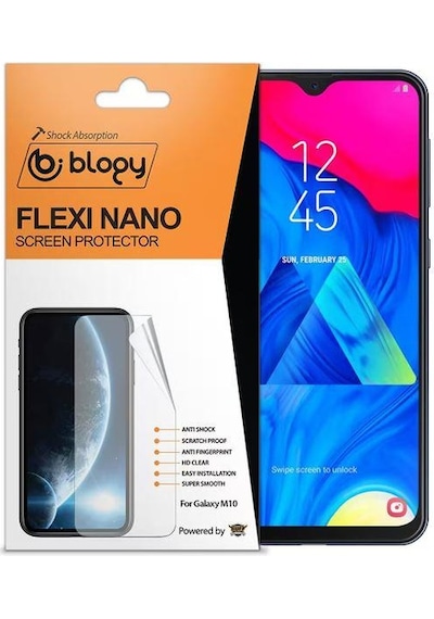 Blogy Galaxy M10 İle Uyumlu Flexi Nano Ekran Koruyucu