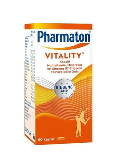 Pharmaton Vitality 60 Kapsül