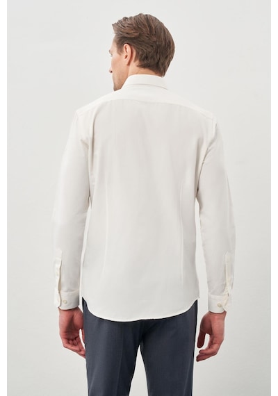 İmza Açık Krem Uzun Kol Düz Bez Ayağı Yarım İtalyan Yaka Cepsiz Pamuklu Classic Slim Fit Gömlek 1004245268 Açık Krem İmza Açık Krem Uzun Kol Düz Bez Ayağı Yarım İtalyan Yaka Cepsiz Pamuklu Classic Slim Fit Gömlek 1004245268 Açık Krem