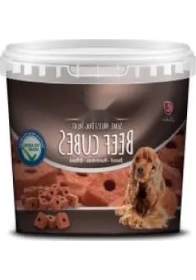 Biftekli Yarı Yumuşak Köpek Ödül Maması - 500 Gr