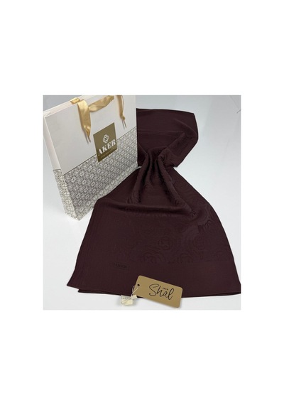 Aker Lyocell Naia Harmoni Şal 6070600-942 Koyu Bordo-942 Koyu Bordo-942