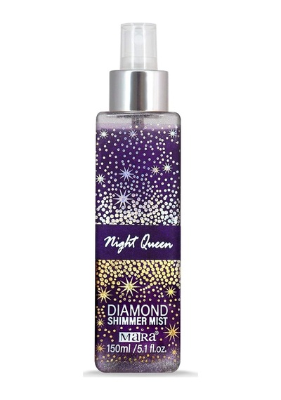 Kozmetik Imm212.267 Night Queen Diamond Shimmer Mist Vücut Spreyi Silver
