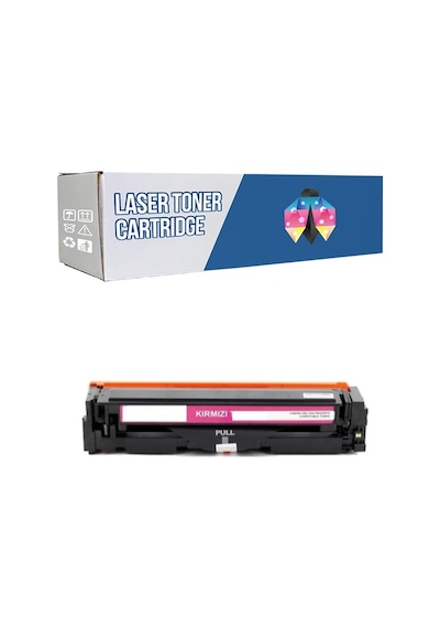 Safir Toner Canon Crg-067h / Canon İ-sensys Mf-651cw Kırmızı Çipli Uyumlu Toner