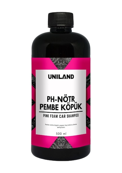 Pembe Köpüklü Ph-nötr Oto Şampuanı 500 Ml