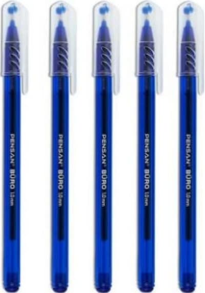 20 Adet Pensan 2270 Büro 1.0 Mm Mavi Tükenmez Kalem Ballpoint Mavi