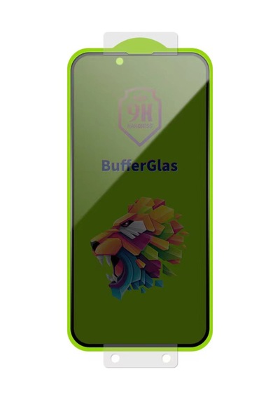 Apple Uyumlu iPhone 11 Buffer Hayalet Cam Ekran Koruyucu - Siyah