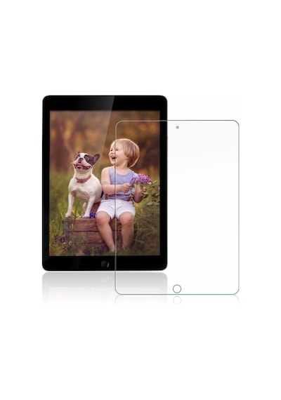 Apple Uyumlu iPad  8. Nesil 10.2 Inç Nano Ekran Koruyucu Kırılmaz Şeffaf Esnek Cam Koruyucu Tam Kılıf