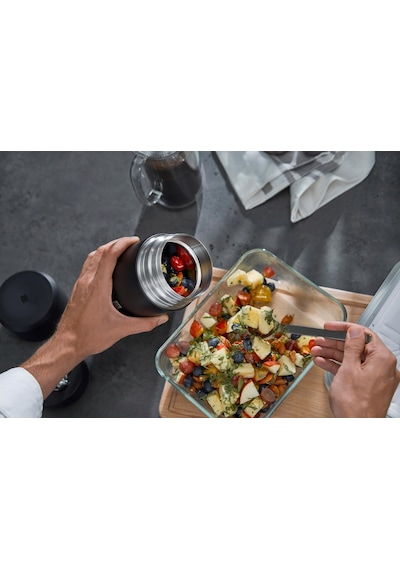Zwilling Thermo Yemek Kavanozu, Paslanmaz Çelik, Siyah, 700 Ml Çok Renkli