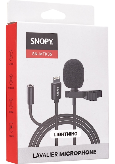 Snopy SN-MTK35 Lightning Yaka Mikrofonu