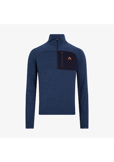 McKinley Mc Kinley Tampo Iı Half Zip Uzun Kollu Erkek Mavi Üst 428934 Mavi