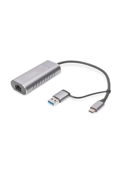 Digitus Dn-3028 USB Type C - USB 3.0 To Gigabit 2.5G Ethernet Ad