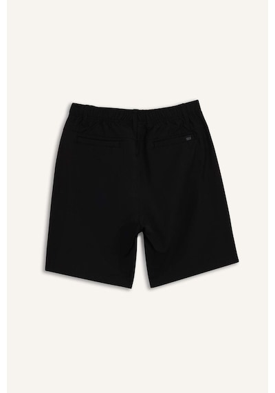 DeFactoFit Standart Fit Sporcu Kısa Paça Dokuma Şort E4137AX25SMBK81