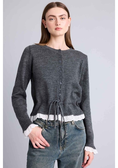 Defacto Slim Fit Triko Hırka G9990AX25WN