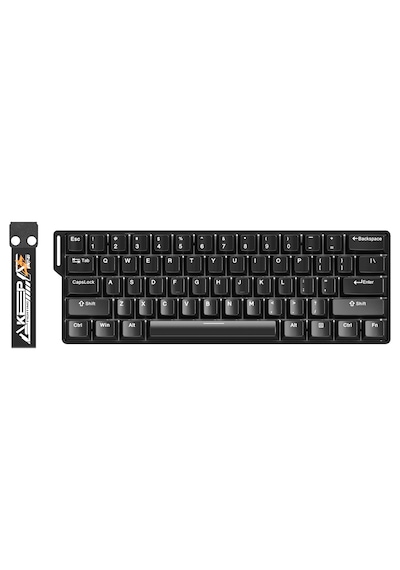 Dareu Ek60 He Black %60 Yulong Manyetik Switch 8k Hz Hall Effect Hotswap Rgb İngilizce Mekanik Gaming Klavye