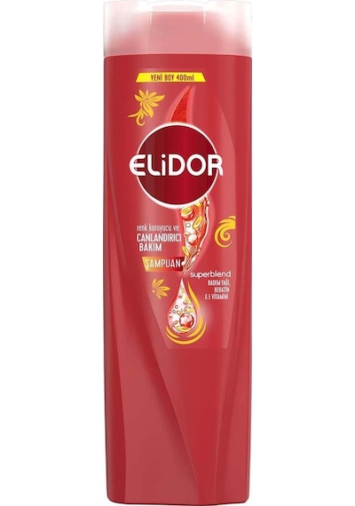 Elidor Superblend Renk Koruyucu ve Canlandırıcı Bakım Şampuan 400 ML