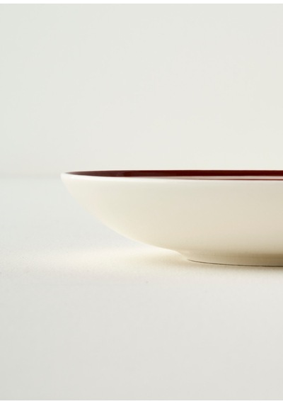 Bella Maison Bonheur Porselen Salata Kasesi Bordo 30 Cm Bordo