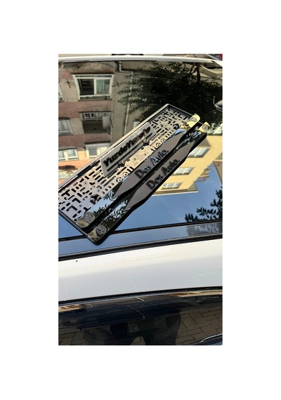 Lazer Kesim Pleksi Plakalık  Plaka Das Auto Uyumlu 2 Adet - 787269439