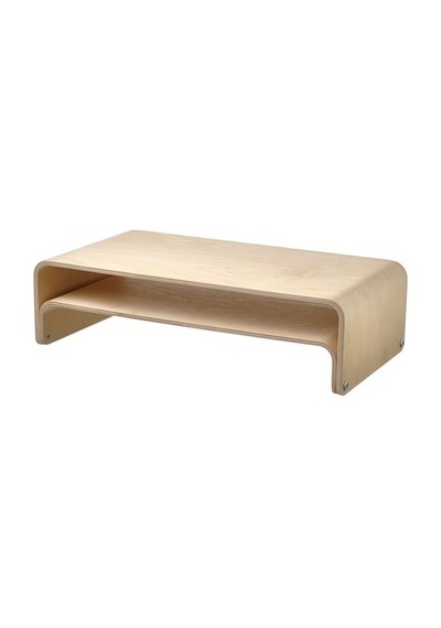Ikea Vattenkar Monitör Yükseltici, Huş, 52x26 Cm