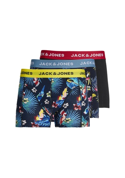 Jack & Jones Jack &Amp Jones Jacflower Bırd Trunks 3 P Mavi Erkek Boxer 000000000101561496