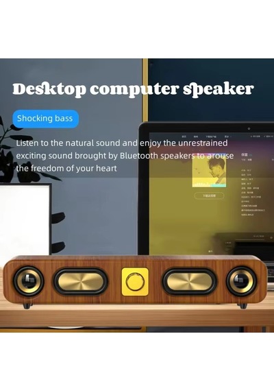 Taşınabilir Çift Hoparlör Stereo Bar Ses Kutusu