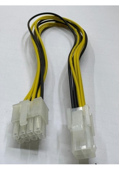 4 Pin 8 Pin Çevirici 4 Pin 8 Pin Anakart Power Çevirici 4 Pin Power 8 Pin Power Çevirici 30 Cm