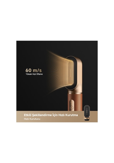 Dreame Airstyle Pro 7in1 Saç Şekillendirme Seti-amber Gold