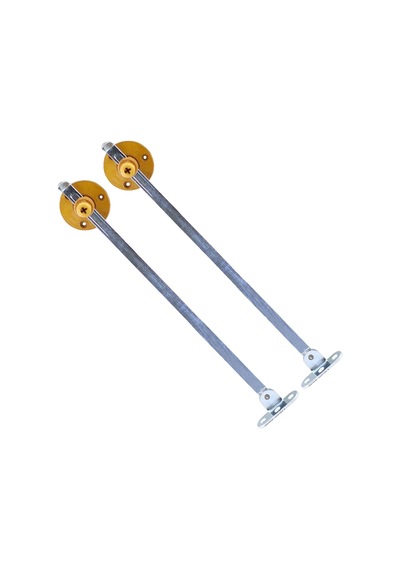 Lexroo Düşer Kapak Makası Frenli Dolap Çekmece Metal 25 Cm Sessiz Açma Kapama Amortisör Piston Açık