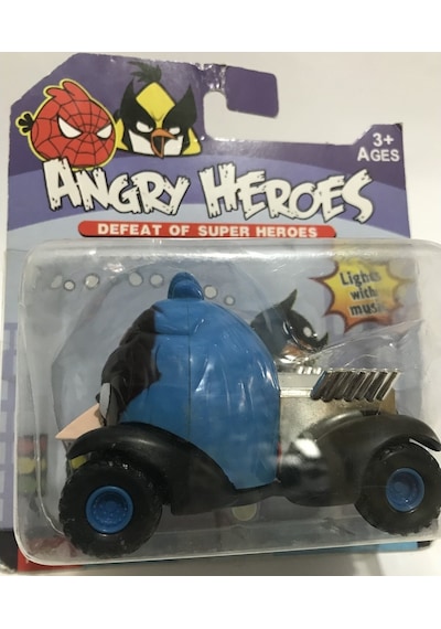 Super Hero batman-robın Angry Bırds Pilli Oyuncak Arabalar