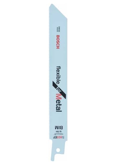 Bosch S 922 EF Flexible For Metal 2'li Tilki Kuyruğu Bıçağı - 2608656038