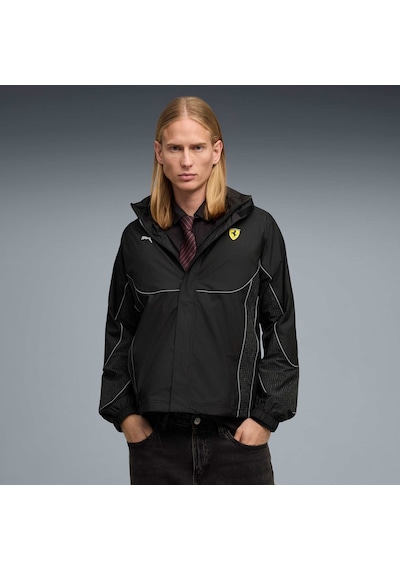 Puma Scuderıa Ferrarı Pumatech-x Erkek Ceket 634227 01 Siyah