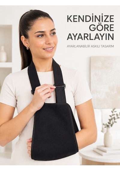 Ortopedik Kol Destek Askısı Ayarlanabilir Askılı Günlük Kullanım