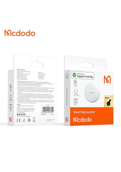 Mcdodo At-7200 Smartag Akıllı Beyazanahtarlık Kılıf