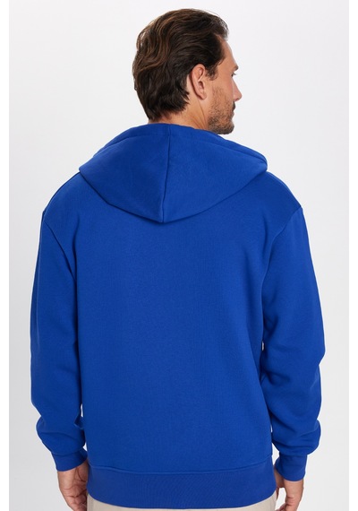 Tudors Unisex Relax Fit Rahat Kesim Pamuklu İçi Polarlı Çift Cepli Fermuarlı Sax Mavi Kapüşonlu Sweatshirt-32701 Koyu Lacivert Tudors Unisex Relax Fit Rahat Kesim Pamuklu İçi Polarlı Çift Cepli Fermuarlı Sax Mavi Kapüşonlu Sweatshirt-32701 Koyu Lacivert