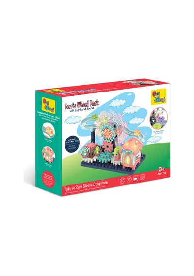 Ogi Mogi Toys Işıklı Ve Sesli Dönme Dolaplı Penguenli Lunapark Oyun Seti